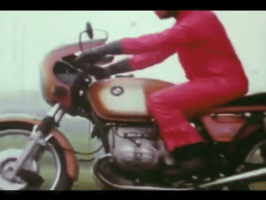 1970's motorcycle safety video